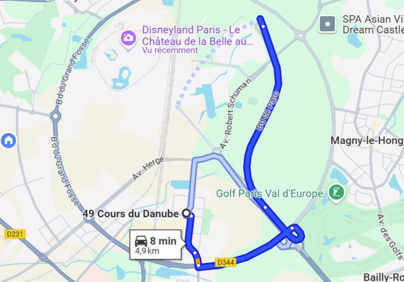 Le Sublime Disneyland Paris Val D'Europe Parking Gratuit Wifi 5Min Serris Exterior photo